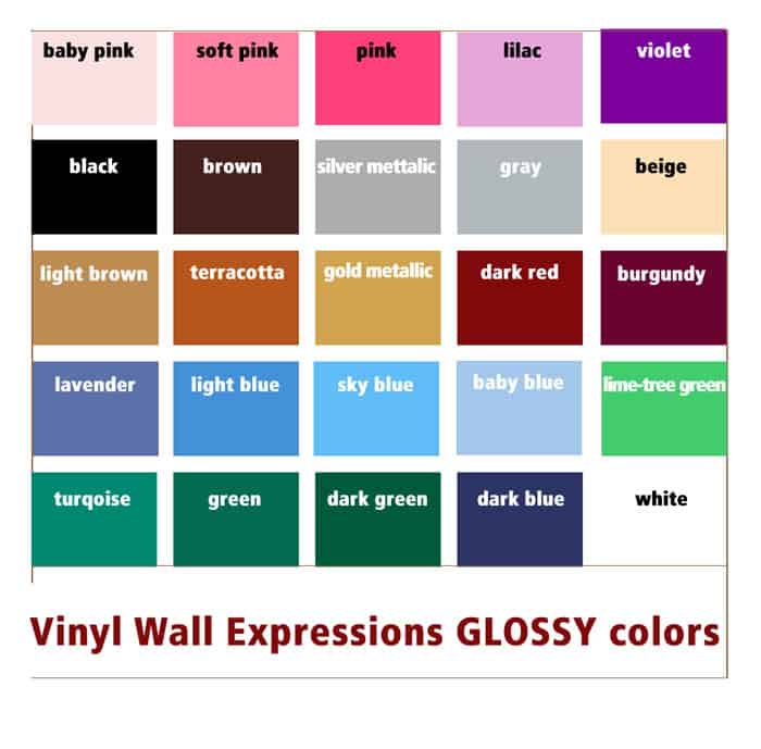 vinyl colors for vinyl wall expressions vinyl colors for vinyl wall expressions