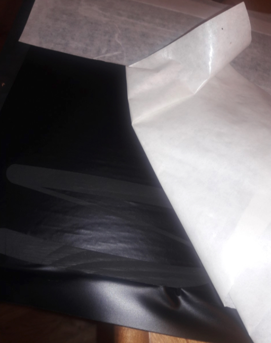 Removing the transfer tape