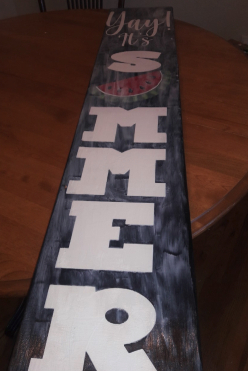 Sealing the Porch Sign