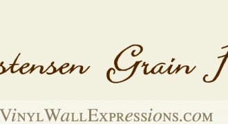 vinyl letter decor for office and farm