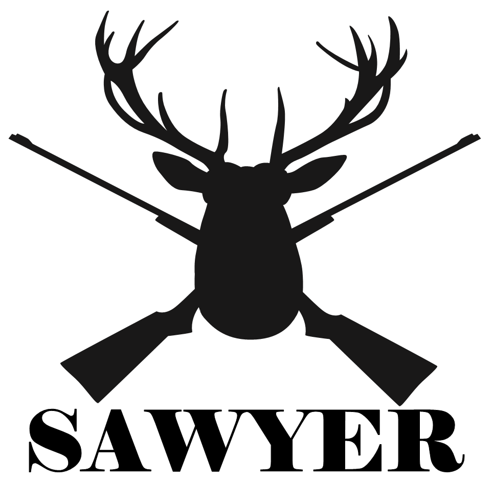 Antlers and Rifles Personalized Name Decal Antlers and Rifles Personalized Name Decal