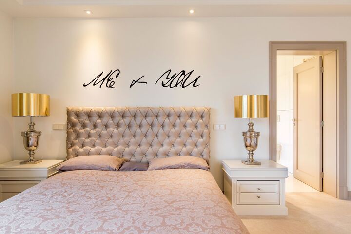 Me & You Bedroom Wall Decal Me + You Bedroom Wall Decal