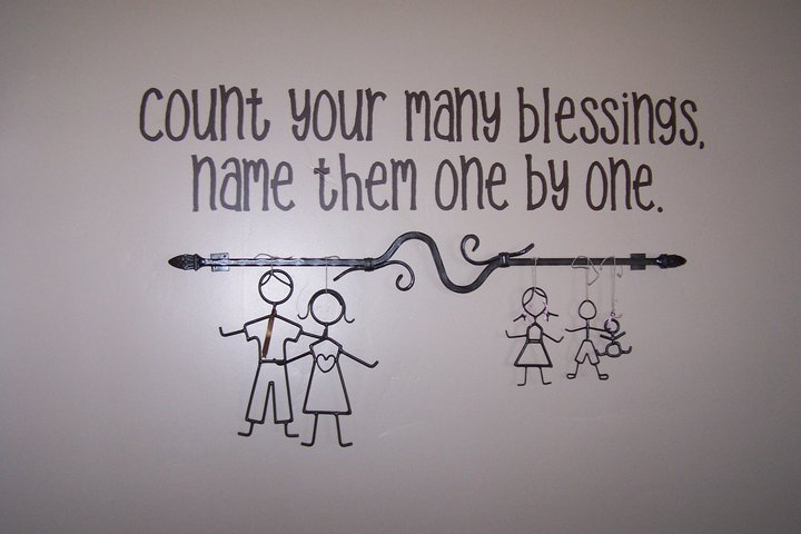 Count Your Many Blessings Name Them One By One Count Your Many Blessings Name Them One By One